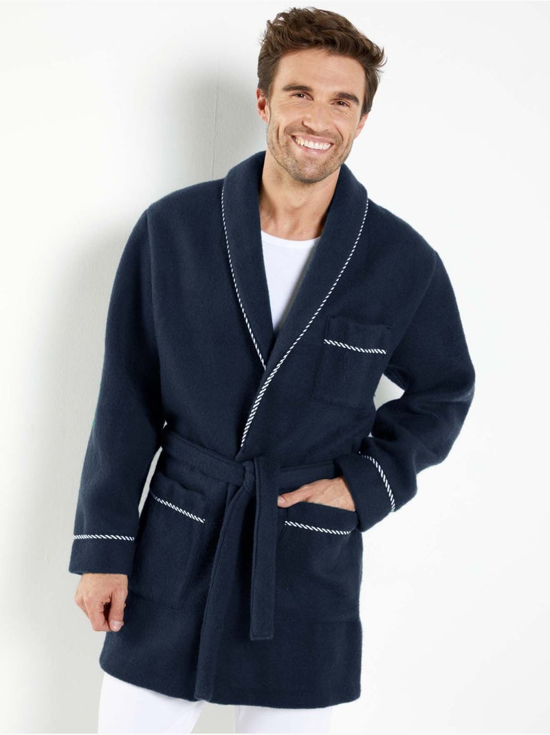 Veste d'intérieur courtelle - DAXON Bleu marine - Kiabi