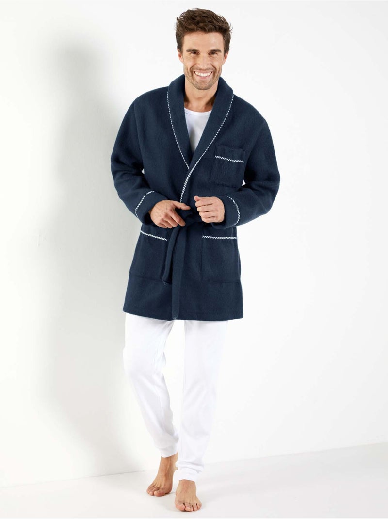 Veste d'intérieur courtelle - DAXON Bleu marine - Kiabi