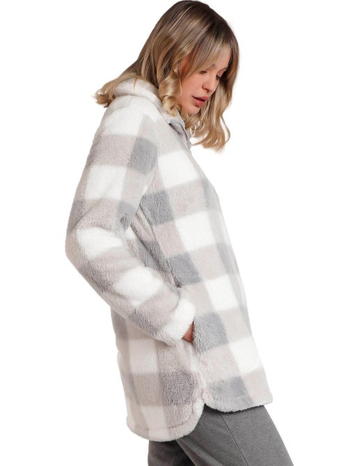 Veste d'intérieur Cuadro Vichy - Kiabi