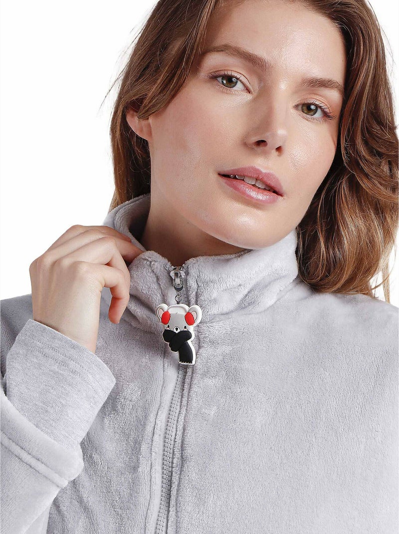 Veste d'intérieur Good Morning Mouse Gris - Kiabi