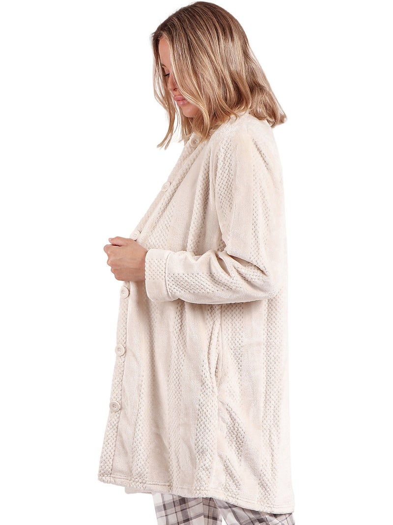 Veste d'intérieur Indian Scarf Beige - Kiabi