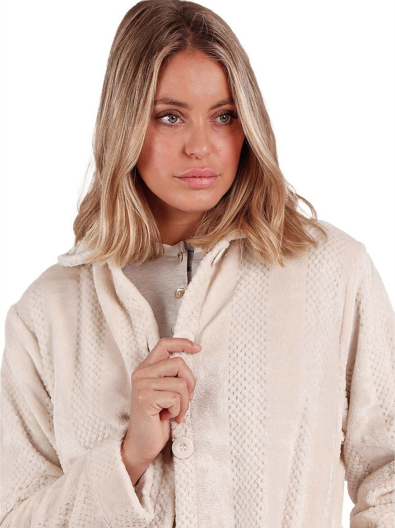 Veste d'intérieur Indian Scarf Beige - Kiabi
