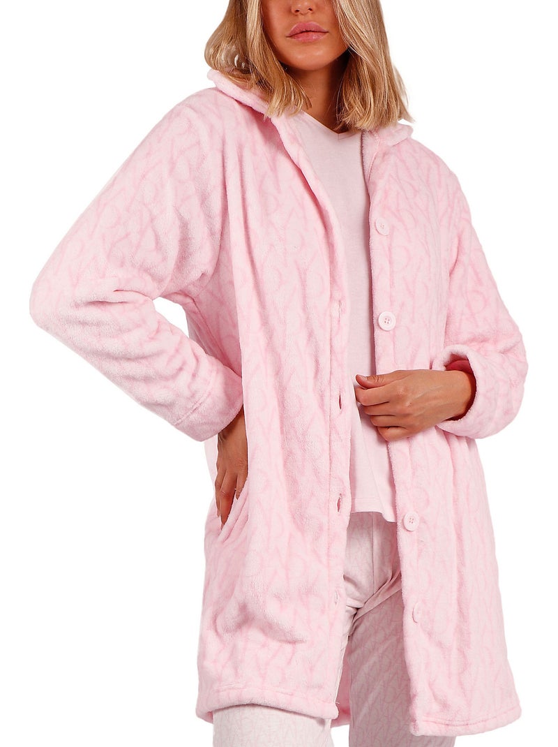 Veste d'intérieur Logo Soft Rose - Kiabi