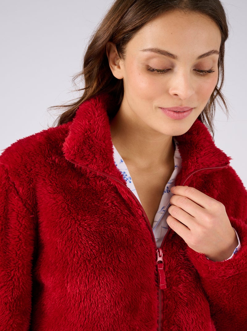 Veste d'intérieur maille  Thermolactyl - Damart Bleu - Kiabi