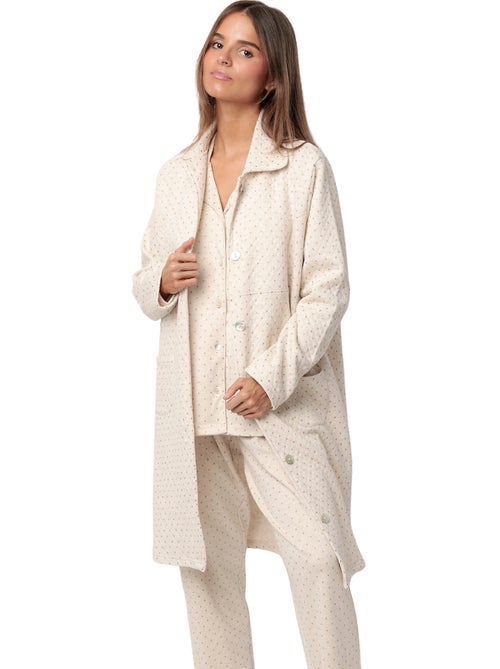 Veste d'intérieur Organic Dots - Kiabi Veste d'intérieur Organic Dots - Kiabi