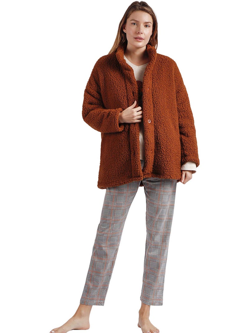 Veste d'intérieur Puppy Marron - Kiabi