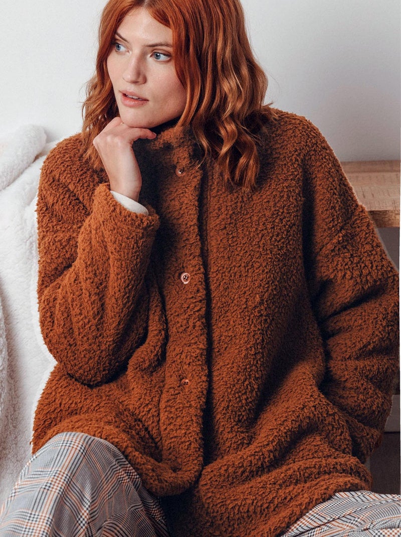 Veste d'intérieur Puppy Marron - Kiabi