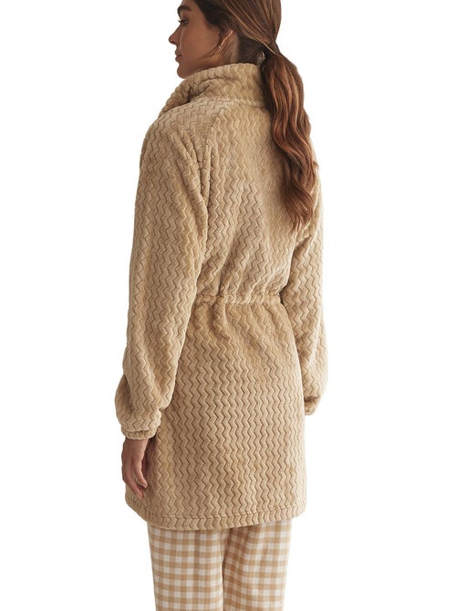 Veste d'intérieur robe de chambre zippée SUPERSOFT COMPLEMENTOS - Kiabi