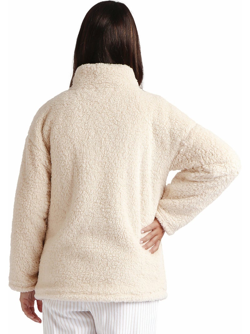 Veste d'intérieur Soft Home Beige - Kiabi