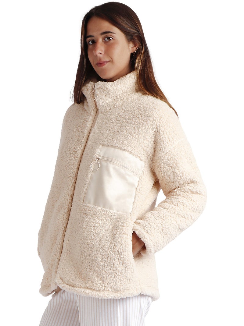 Veste d'intérieur Soft Home Beige - Kiabi