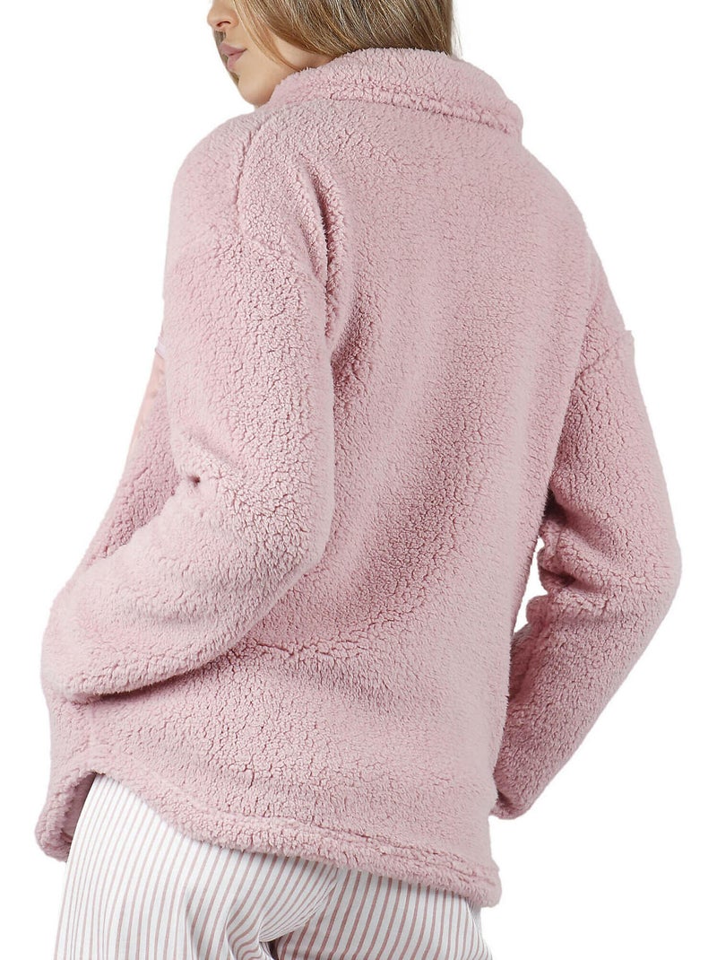 Veste d'intérieur Soft Home Rose - Kiabi