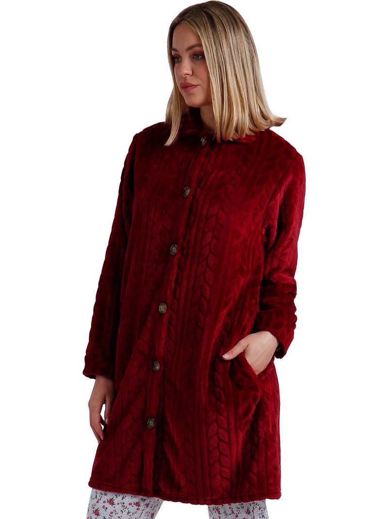 Veste d'intérieur Thank You Rouge - Kiabi