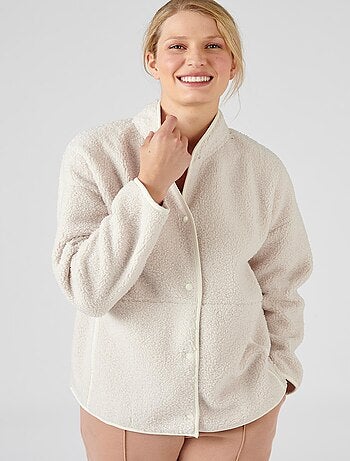 Veste d'intérieur Thermolactyl en maille moutonnée - Damart