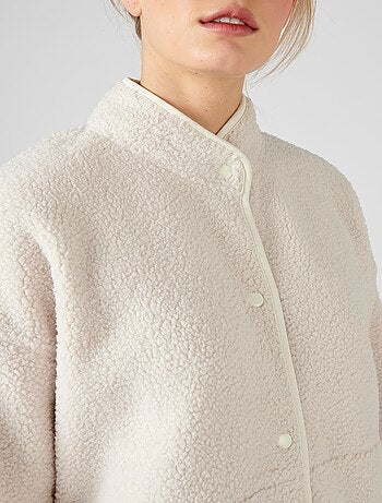 Veste d'intérieur Thermolactyl en maille moutonnée - Damart