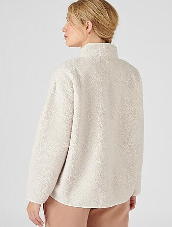 Veste d'intérieur Thermolactyl en maille moutonnée - Damart