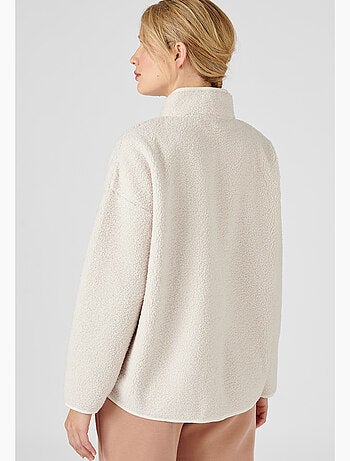 Veste d'intérieur Thermolactyl en maille moutonnée - Damart