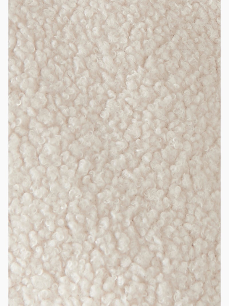 Veste d'intérieur Thermolactyl en maille moutonnée - Damart Blanc - Kiabi