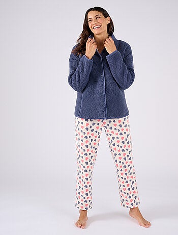 Veste d'intérieur Thermolactyl en maille moutonnée - Damart