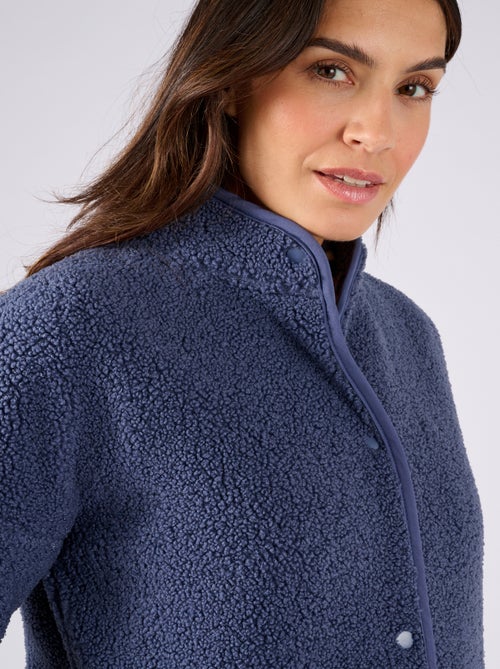 Veste d'intérieur Thermolactyl en maille moutonnée - Damart - Kiabi