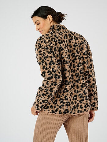 Veste d'intérieur Thermolactyl en maille moutonnée - Damart