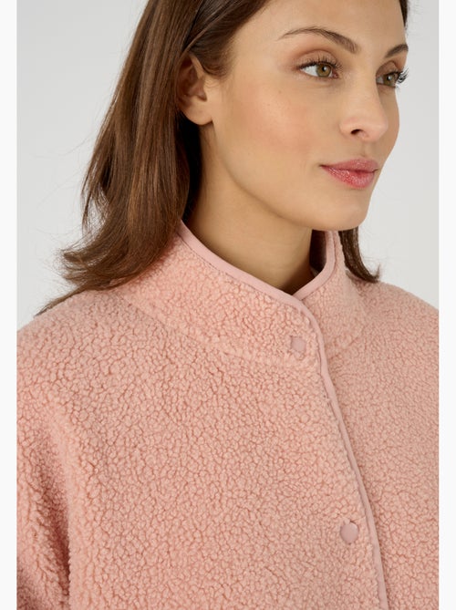 Veste d'intérieur Thermolactyl en maille moutonnée - Damart - Kiabi