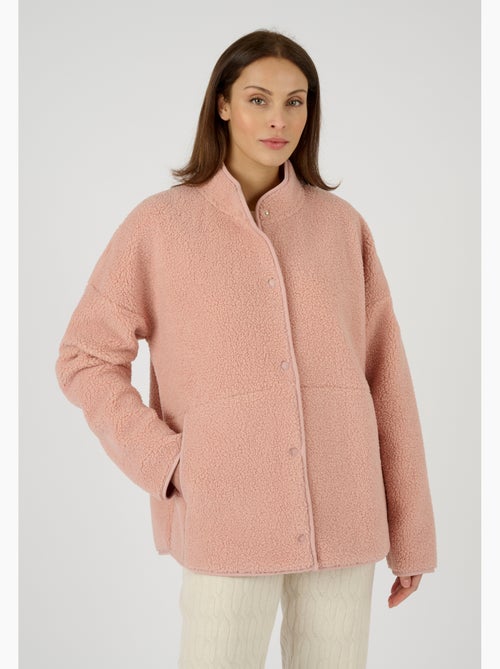 Veste d'intérieur Thermolactyl en maille moutonnée - Damart - Kiabi