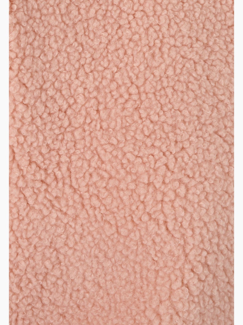 Veste d'intérieur Thermolactyl en maille moutonnée - Damart Rose - Kiabi