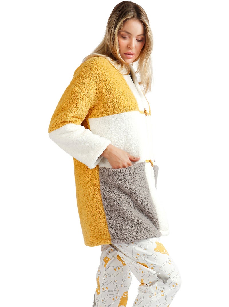 Veste d'intérieur Warm Hugs Jaune - Kiabi