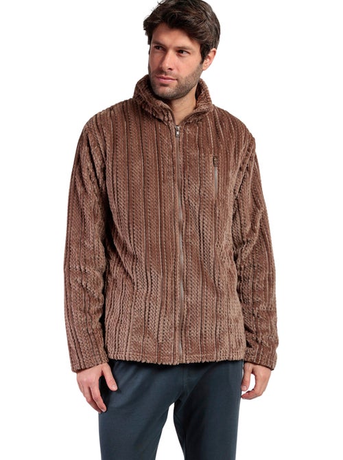 Veste d'intérieur zippée Cinnamon - Kiabi