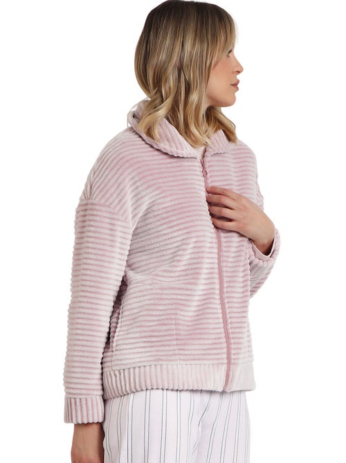 Veste d'intérieur zippée Magic Time - Kiabi