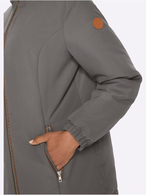 Veste doublée et légèrement ouaté - taille standard - moda vilona - Kiabi