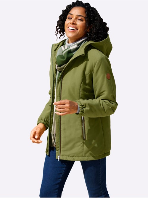 Veste doublée et légèrement ouaté - taille standard - moda vilona - Kiabi Veste doublée et légèrement ouaté - taille standard - moda vilona - Kiabi