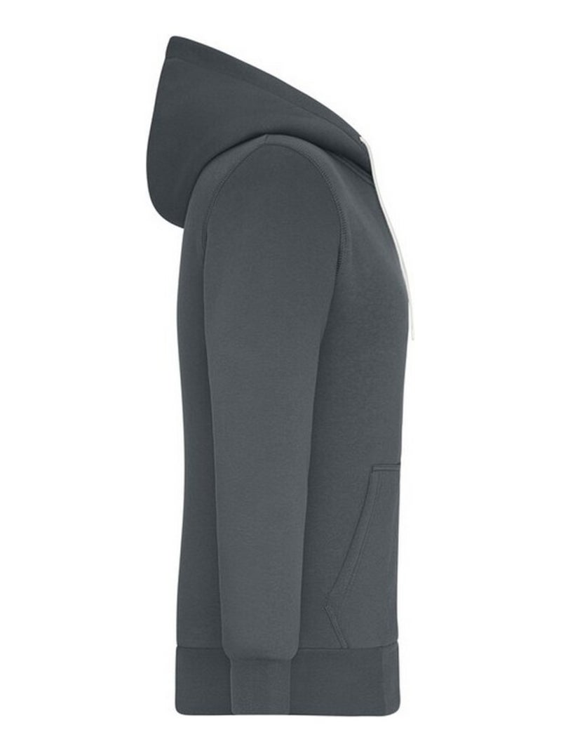 Veste doubleface - james and nicholson Gris tourterelle - Kiabi