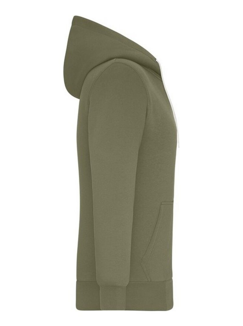 Veste doubleface - james and nicholson Vert olive - Kiabi