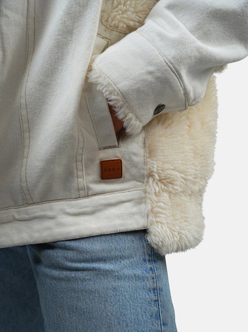 Veste Ecrue Ernest Rosa Redskins - Kiabi