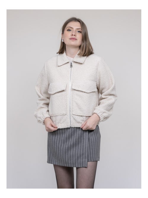 Veste effet mouton UBILIVE - Kiabi