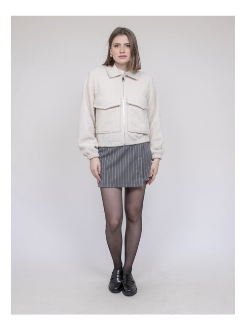 Veste effet mouton UBILIVE - Kiabi