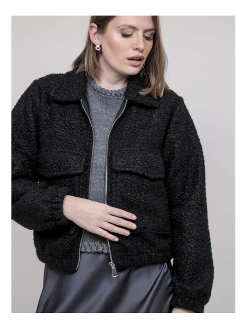 Veste effet mouton UBILIVE - Kiabi