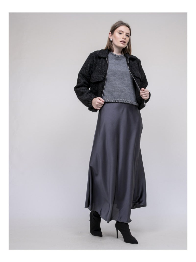 Veste effet mouton UBILIVE Noir - Kiabi