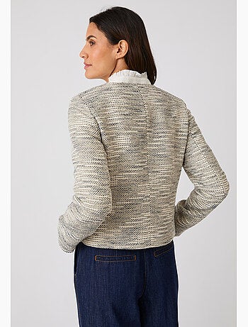 Veste effet tweed - damart