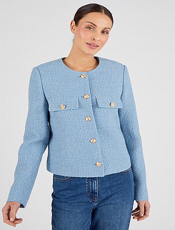 Veste effet tweed - Damart