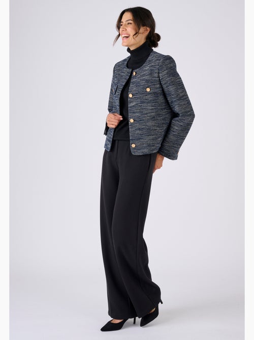 Veste effet tweed - Damart - Kiabi