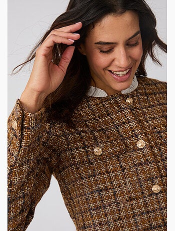 Veste effet tweed - Damart