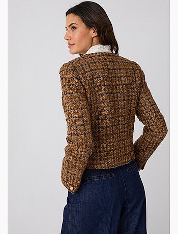 Veste effet tweed - Damart