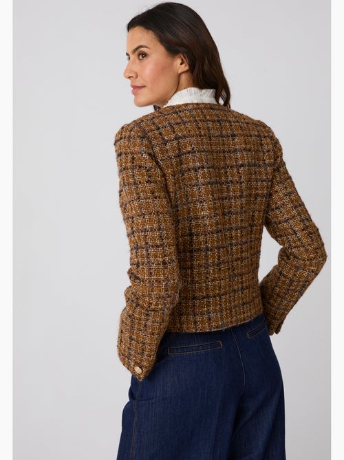 Veste effet tweed - Damart - Kiabi
