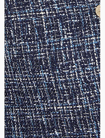 Veste effet tweed ganse fantaisie - Damart