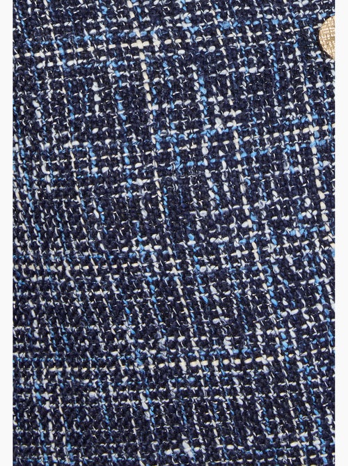 Veste effet tweed ganse fantaisie - Damart - Kiabi