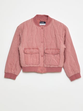 Veste en coton matelassé