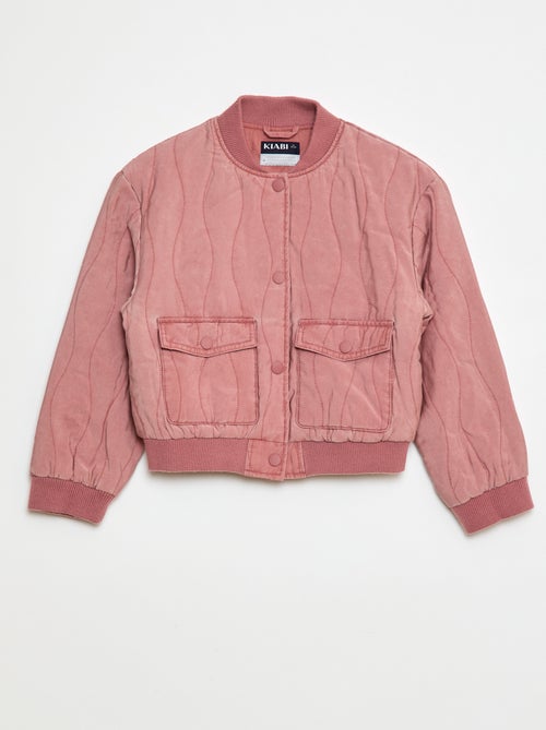 Veste en coton matelassé - Kiabi