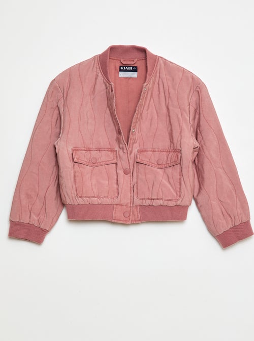 Veste en coton matelassé - Kiabi